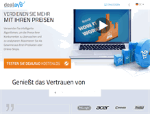 Tablet Screenshot of dealavo.com